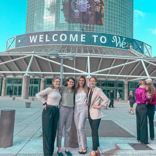 GVSU Society of Women Engineers Members Shine at the WE23 Conference